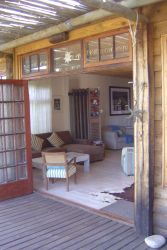Front door opened