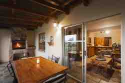 Thokozela Cottage patio open plan living area
