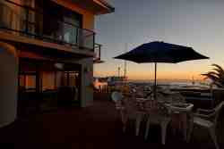 Sunset sea views
