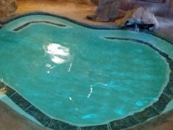 Hot in-door pool
