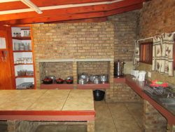 Mountain Camp self-catering kitchen