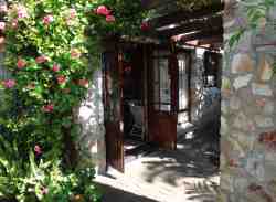 Cottage entrance