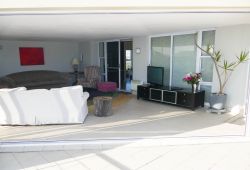 View of lounge from balcony
