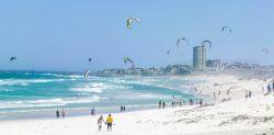 Kite Surfing at Blouberg Beach 