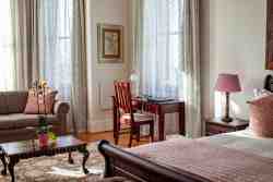 Quartz, our largest Family Suite on the first floor, with inter-leading bedrooms. Perfect for large families, up to 6 members.