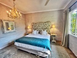 Duck Egg Blue Family Room.
King size bed.