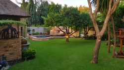 Garden and Pool area