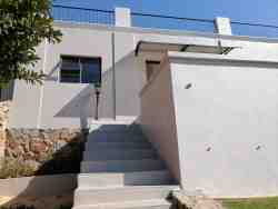 Walkway to the apartment