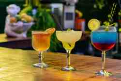Sports bar with live sports