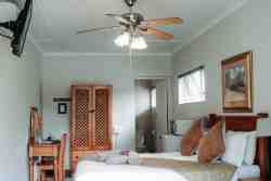 Standard Room - Queen size bed, fan, airconditioning and flat screen television