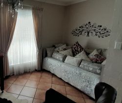 sleeper couch in living room