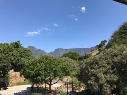 view from balcony