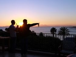 Sunsets over Table Mountain