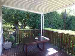 2 SLEEPER GARDEN FLAT AT THE BACK WITH DECK