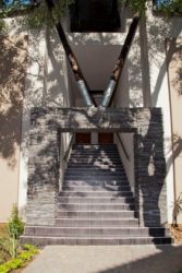 stairs leading to upstairs rooms