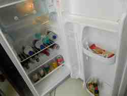 Mini bar in rooms 