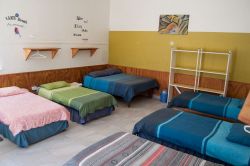 Our large family or group is a simple room, but large, clean and private for your group!