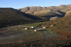 Chalets from above