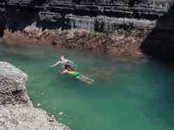 Mapuzi Caves Hike and Cliff Jump