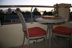 Balcony at Sunset
