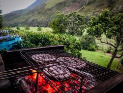 Braaing at Sam's Place.
