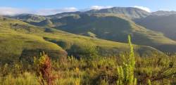 Breathtaking views from our hill and labyrinth.