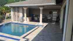 Breakfast and Pool area