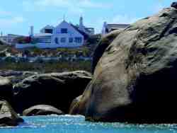 View of the Guest House from the Sea