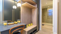 Second bedroom ensuite with large walk in shower