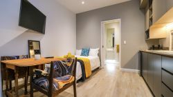 Fifth bedroom with kitchenette and ensuite with shower