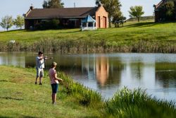 Lake and fishing
