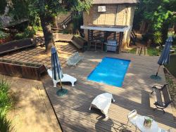 Goodnight Guest Lodge Pool & Braai Area