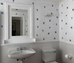 Private bathroom with combined bath/shower