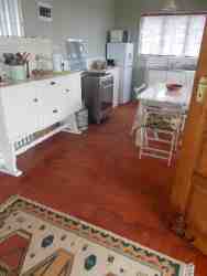 The kitchen is well equipped for guests.