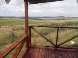Views worth writing home about from Wrinkly Tin Cottage at Gum tree Glen!