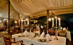 Hamiltons Tented Camp - Dinning Area 