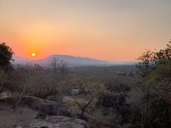 Sunset view from the lapa