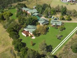 Aerial View of Garden Cottages and Garden Suites