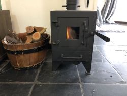 Dabchick fireplace