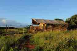 Glamping tent
