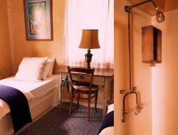 Hocus Pocus second bedroom with two single beds and own bathroom