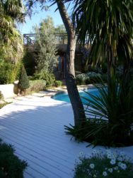 Sunny deck