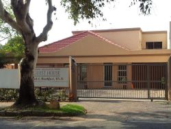 front of guest house