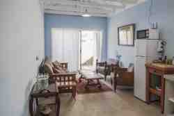 Flat open plan living room / kitchen