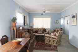 Main house open plan living room / kitchen area