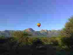 Hot Air Balloon Over The Blyde Wildlife Estate