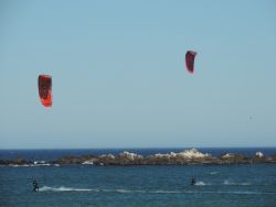 Kite surfing available