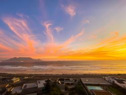 Sunset view from the balcony