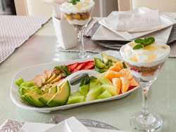 Seasonal fruit platter