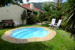 Pool and braai area